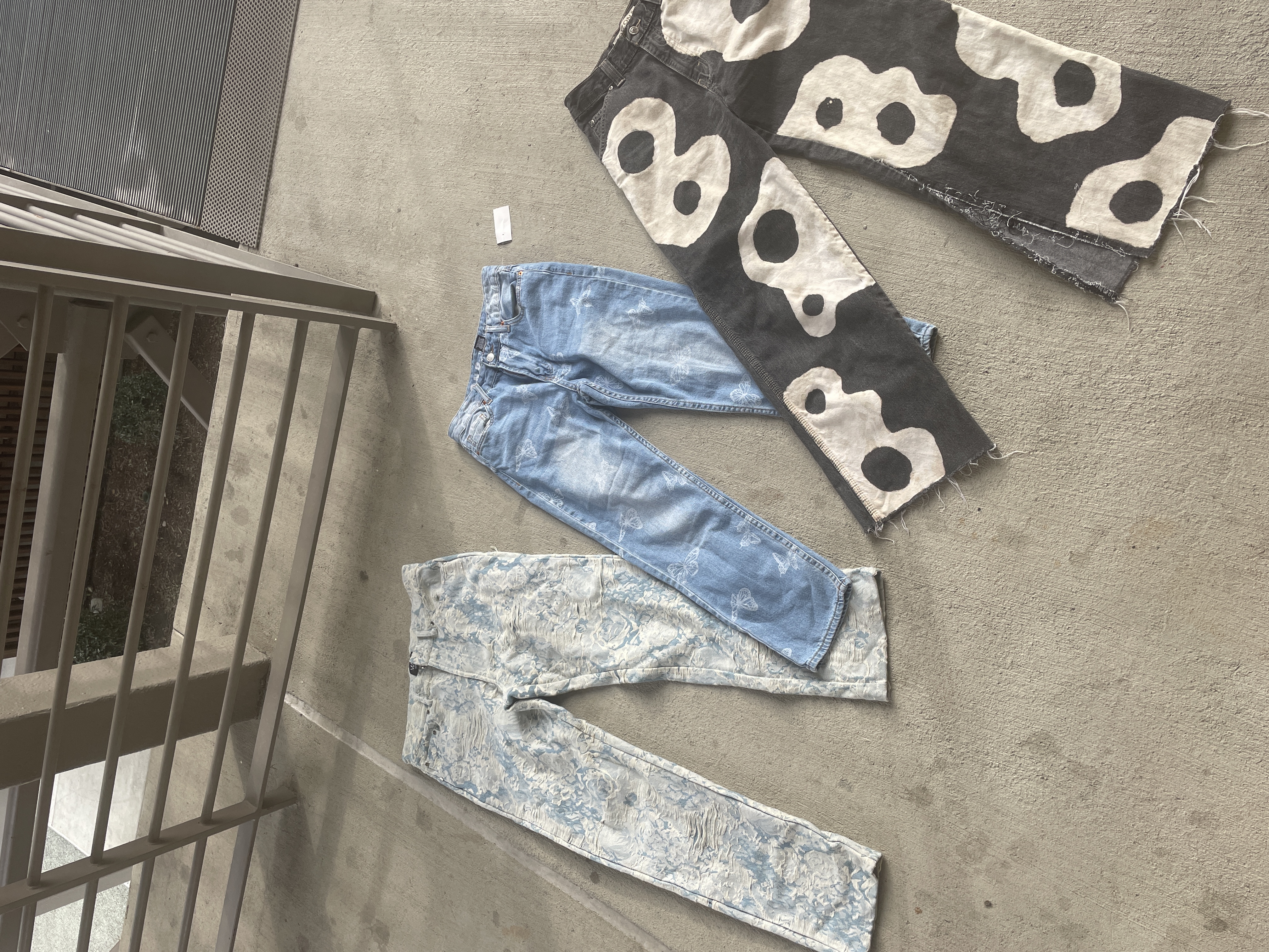 Upcycled Denim Backpack 6