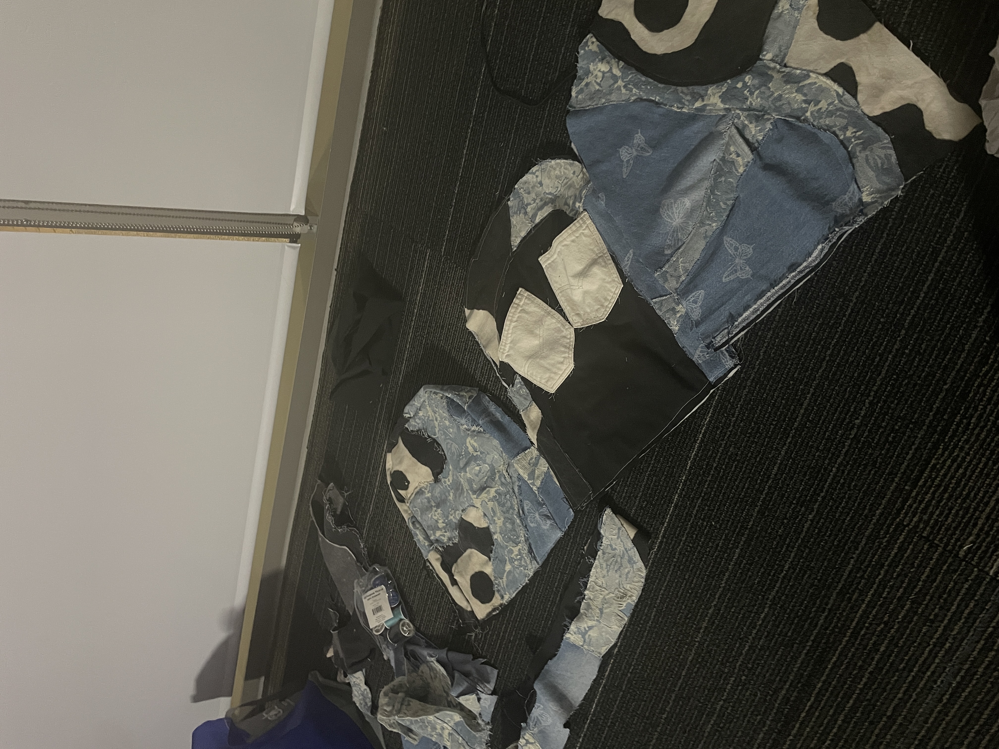 Upcycled Denim Backpack 5