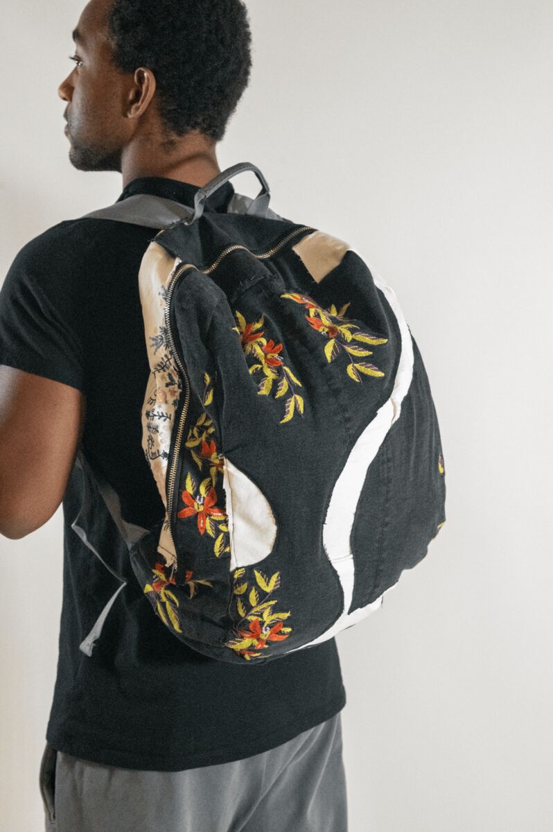 denim 'Flowers'