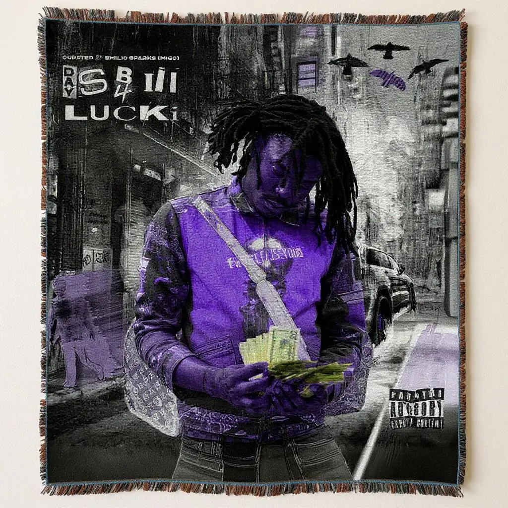 LUCKI: Days B4 III Tapestry